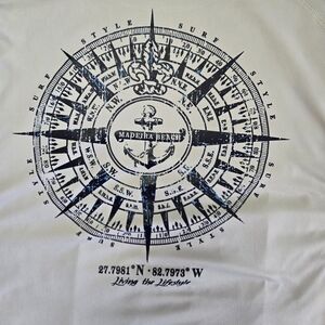 Surf Style Gray Rash Guard Mens Large EUC Only Wore Once!